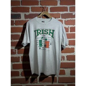 Vintage Fruit of the Loom “Irish” Nationality Graphic T-Shirt – Size XL